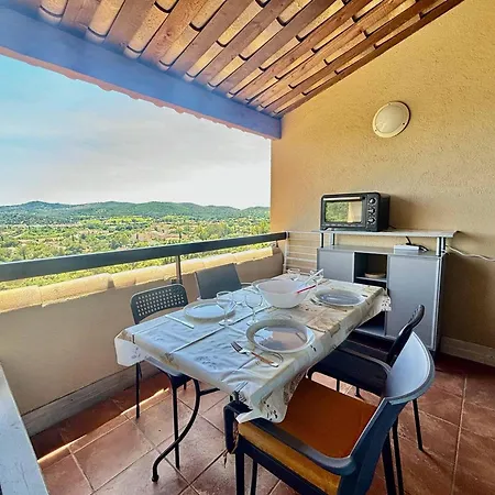 Apartamento Renove : Clim, Piscine Et Vue - Fr-1-816-28 Bormes-les-Mimosas
